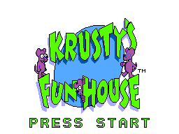 Krusty's Fun House - Featuring the Simpsons!